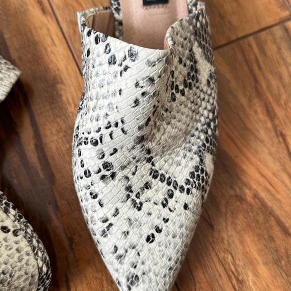 Steve Madden python mules - Picture 4 of 5
